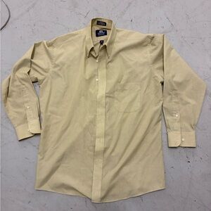 Sharp Deep Yellow Stafford Oxford Shirt